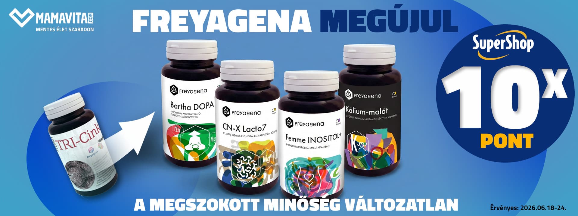 Freyagena megújul – a megszokott minőség változatlan