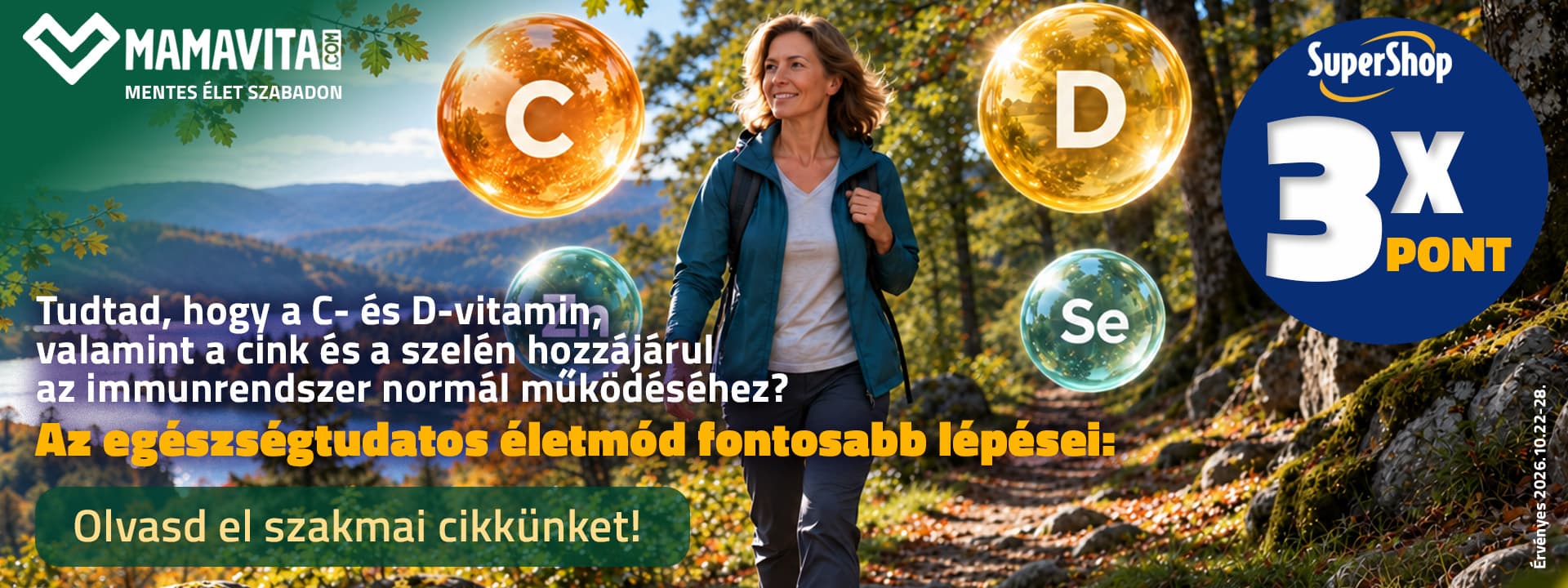 Immunrendszerünk támogatása – tudatosan, minden nap!