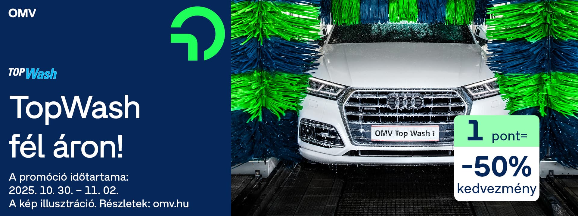 Ragyogó tisztaság fél áron az őszi szünetben!