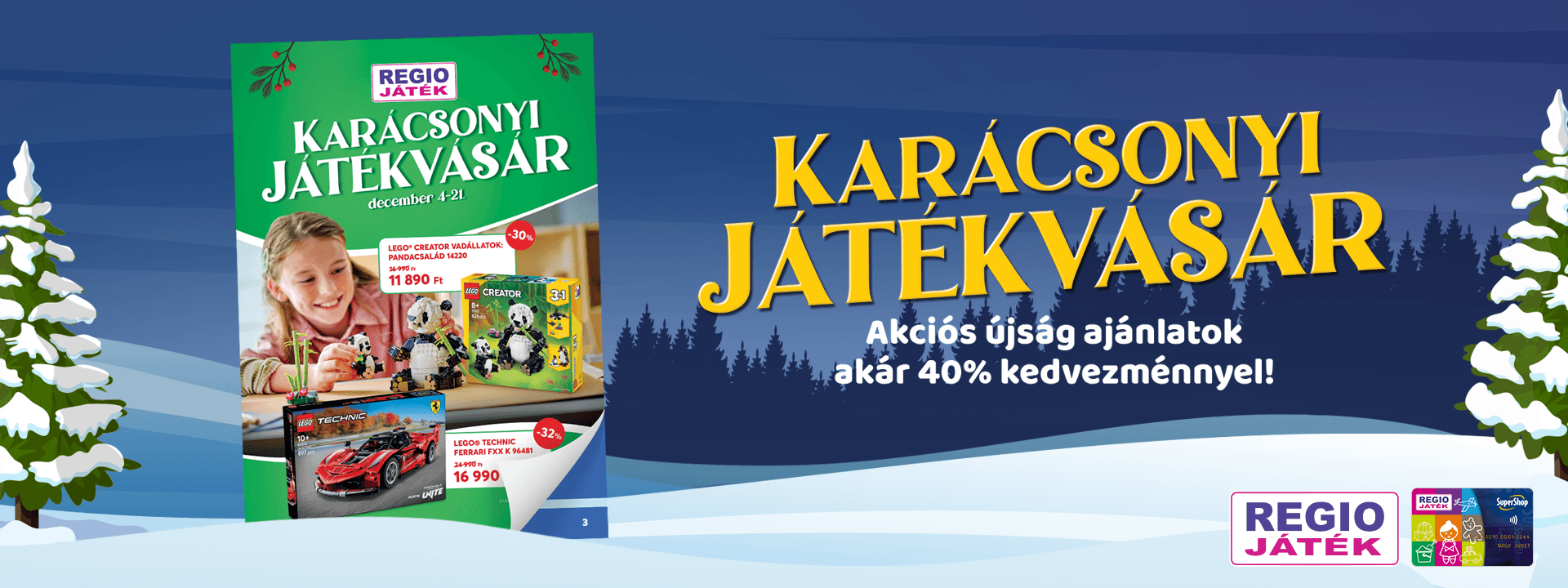 Karácsonyi Játékvásár a REGIO JÁTÉKBAN!