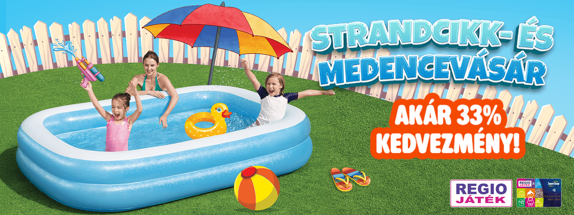 Strandcikk- és medencevásár - akár 33% kedvezmény!