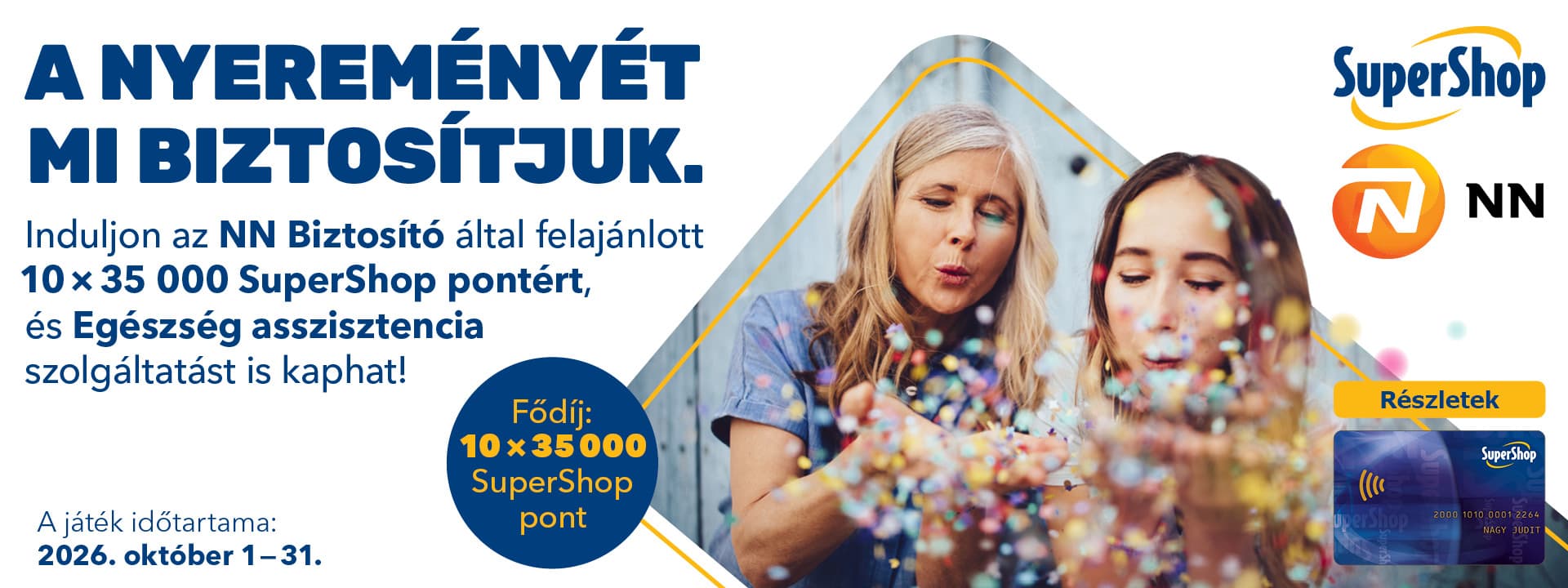 "A nyereményét mi biztosítjuk" október havi promóció