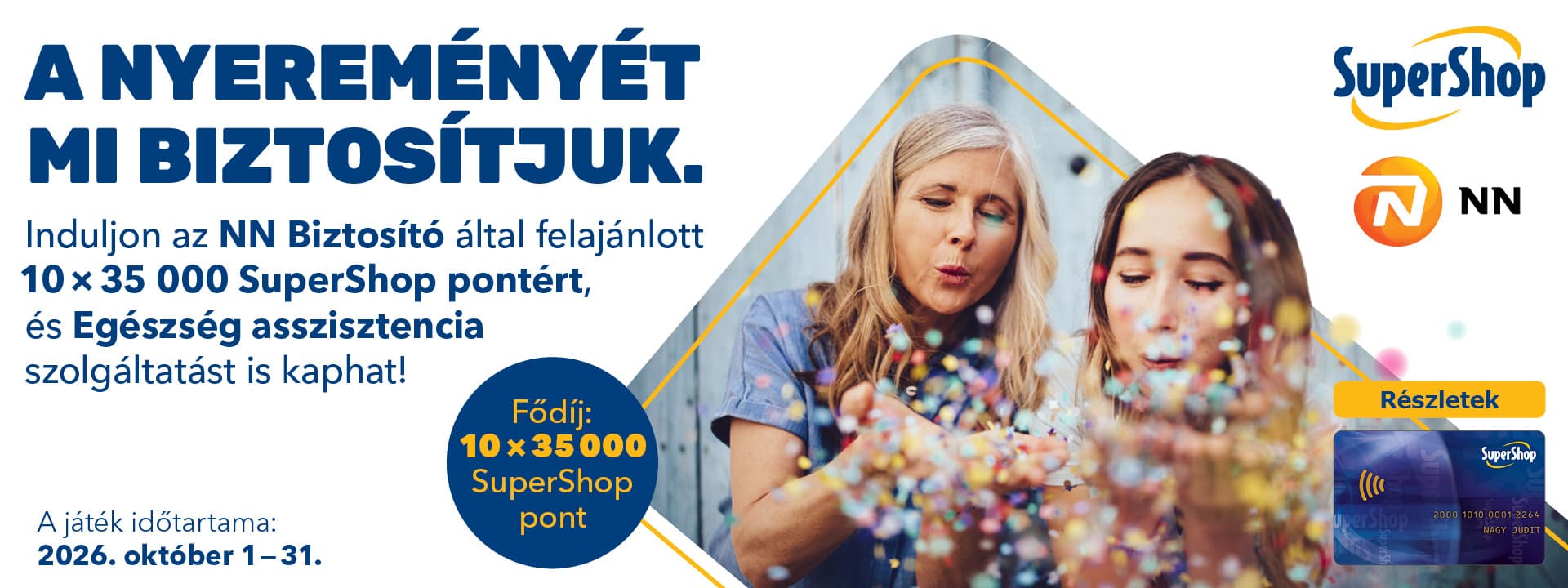 "A nyereményét mi biztosítjuk" október havi promóció