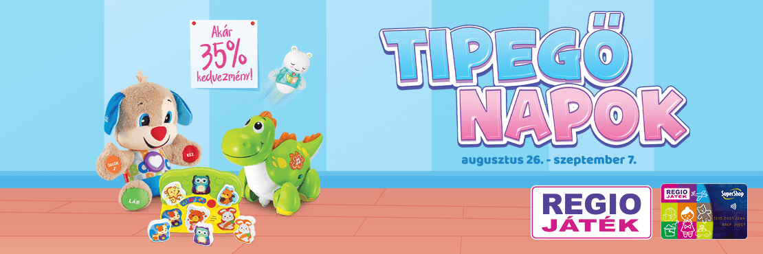 Tipegő napok akár 35% kedvezménnyel!