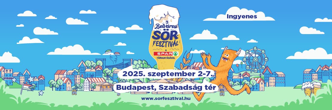 Sörfesztivál a főváros szívében, a SPAR támogatásával!