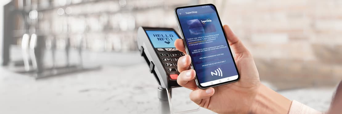 SuperShop NFC kártya